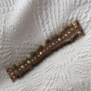 Beaded Apple Watch band